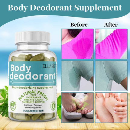 FreshBody chlorophyll capsule daily-routine lifestyle graphic