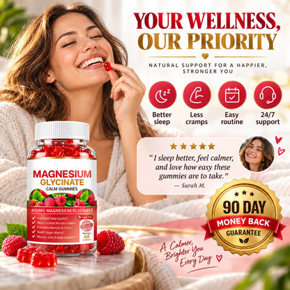 Magnesium Glycinate Gummies – 60 Gummies