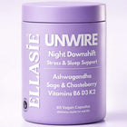 Ellasie Unwire PM ashwagandha evening capsules for women